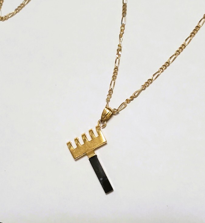 SILVER 925 シルバー925刻印 オニキス カラーストーン ペンダントトップ ネックレス レディース アクセサリー 40,5㎝ 4,3g きれいめ拍卖