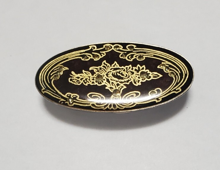 帯留め ブローチ 和装小物 レディース アクセサリー 21,8g きれいめ拍卖