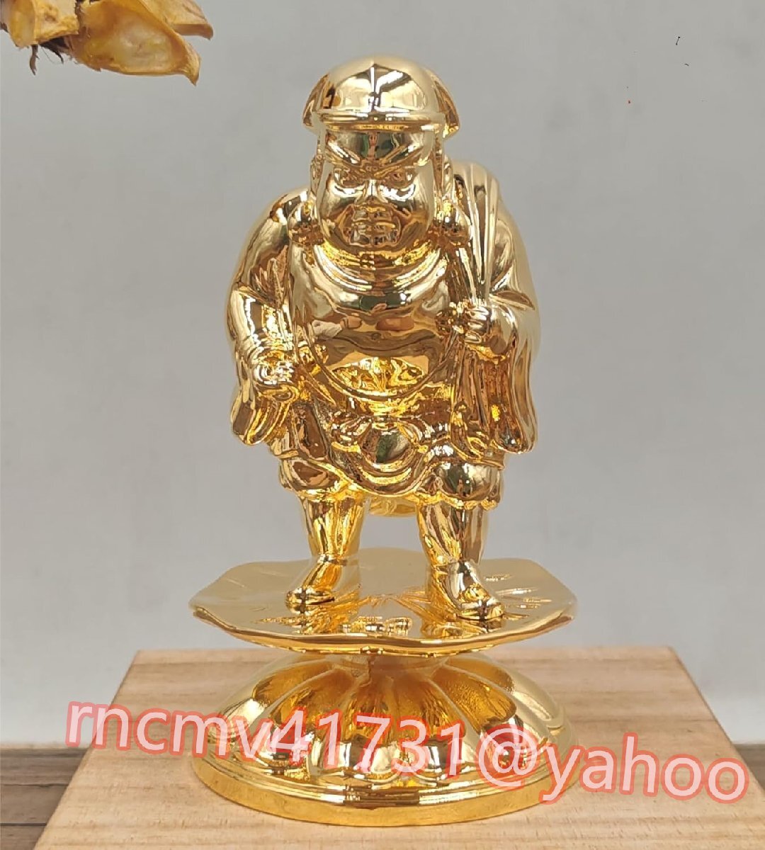 「81SHOP」仏像 大黒天 大黒様 大国主 金運 財運 10CM拍卖