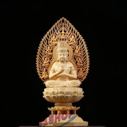 「81SHOP」極上品 大日如来座像 総檜材 仏教工芸品 木彫仏教 精密彫刻 仏師で仕上げ品拍卖