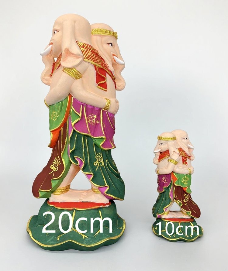 「81SHOP」 歓喜天 /彩絵 真言宗 仏像 10cm拍卖