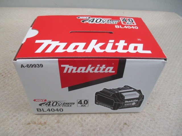 新品未使用品 マキタ バッテリ DC40V(max) BL4040 ウ-19拍卖