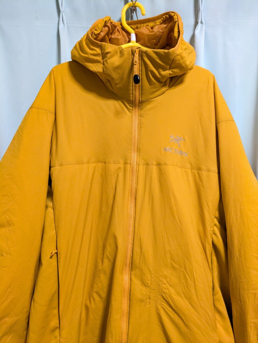ARC’TERYX ATOM LT フーディ XL マスタード 黄色系 アークテリクス アトム 24477 検索 化繊 ダウン 登山 アウトドア インナー拍卖