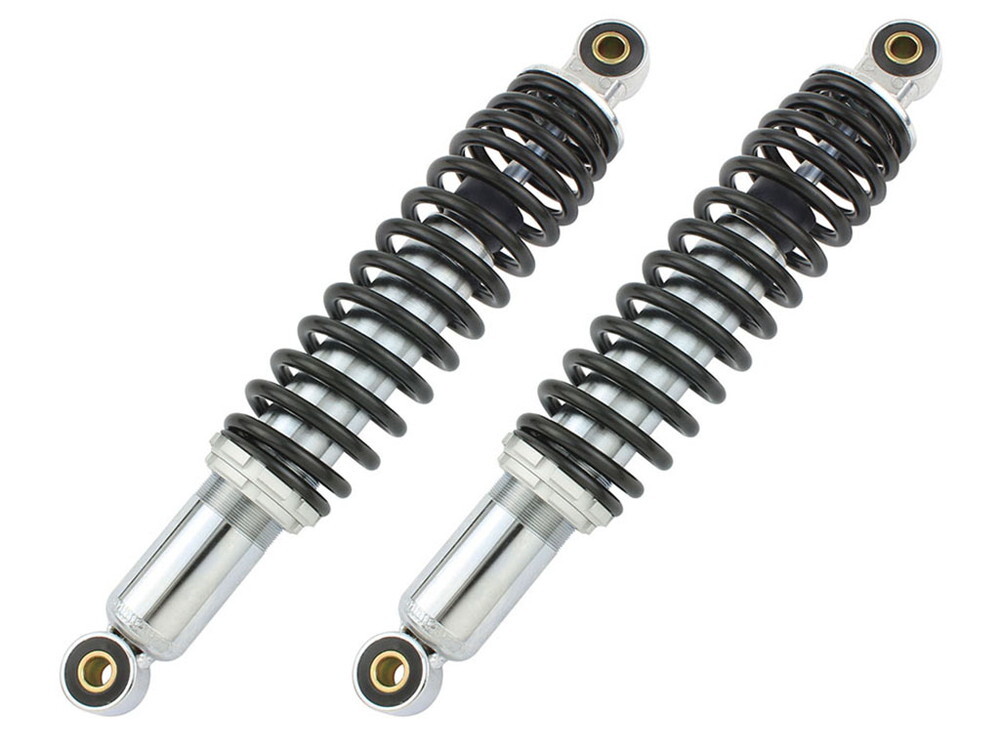 モンキー/ゴリラ(12V/Z50J-2000001-)用リアショック Type-2 (305mm/メッキボディ×ブラックスプリング)_シフトアップ拍卖