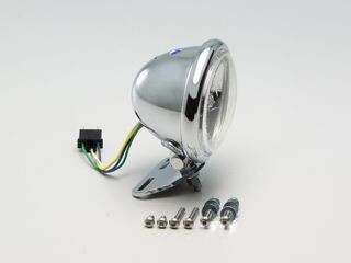 バルカン800/VULCAN800(95-97/VN800A)用 4.5マルチリフレクター・ヘッドライトkit(クリアレンズ)|ハリケーン拍卖