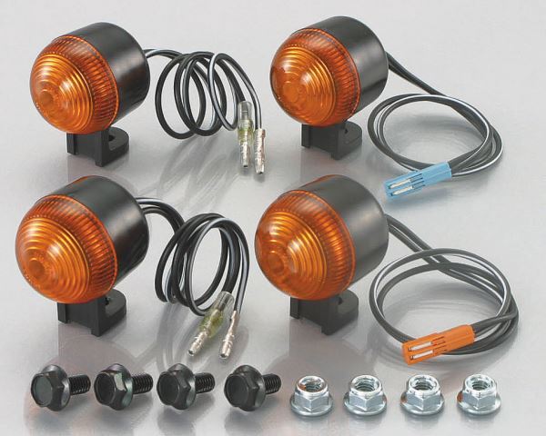 XR50モタード(AD14)用 ウインカーKIT(ワレンズ・ミニ/オレンジレンズ)|キタコ拍卖