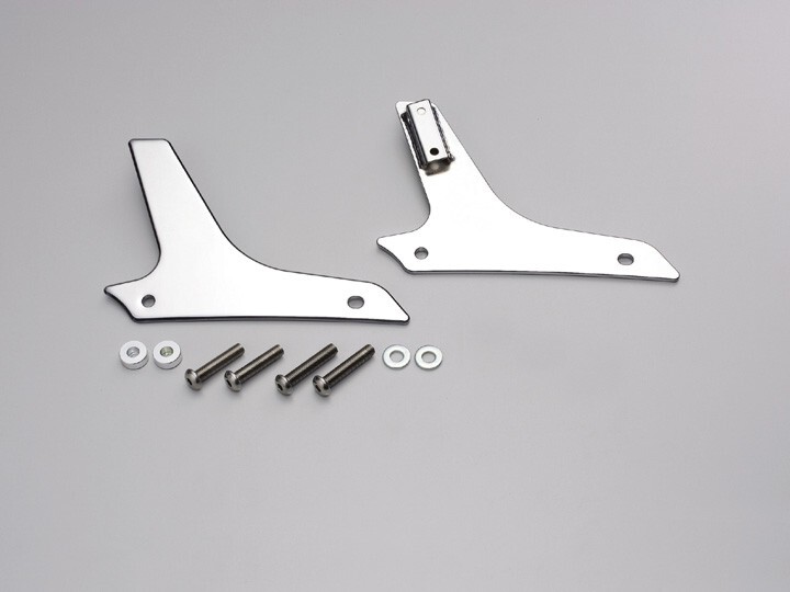 シャドウクラシック400(09-16/NC44)用 シーシーバー取付プレート(メッキ)|ハリケーン拍卖