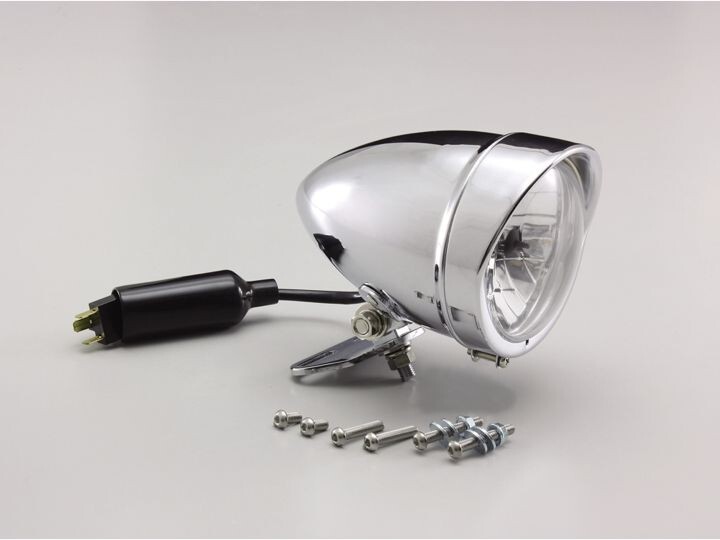 バルカン800/VULCAN800(95-97/VN800A)用 4.5マルチスリム・ヘッドライトkit(メッキ)|ハリケーン拍卖