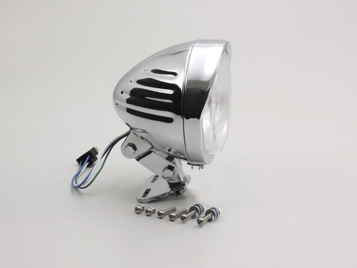 ドラッグスタークラシック400/DSC4(98-16/4TR/VH01J/VH02J)用 5.5ハイパワースリット・ヘッドライトkit(メッキ)|ハリケーン拍卖