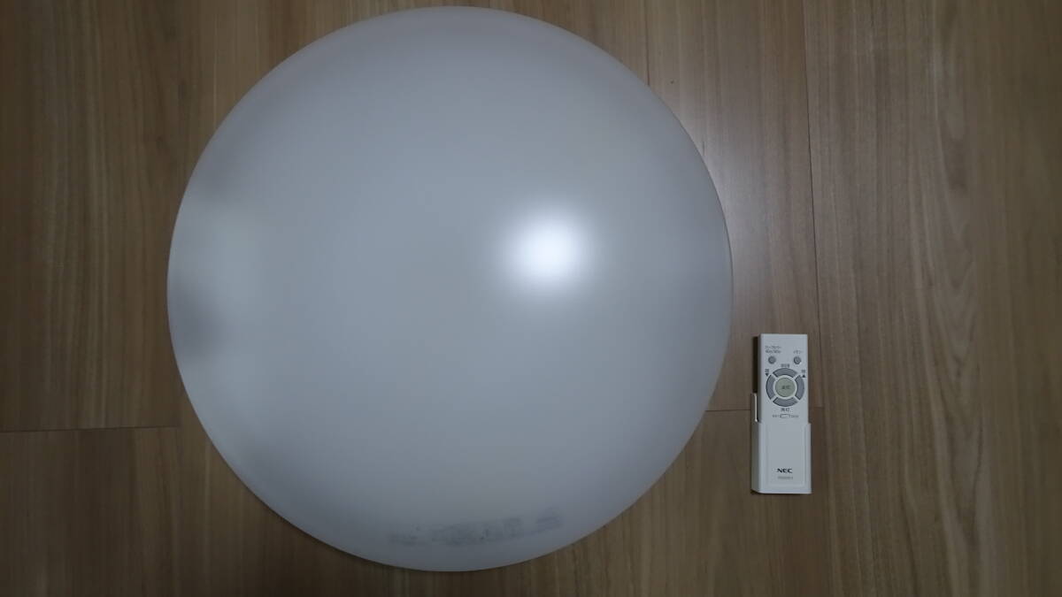 【照明器具2】NEC LED シーリングライト HLDZB0859 ~8畳用 リモコン リビング 照明 電気 洋風 ☆NECライティング株式会社 拍卖