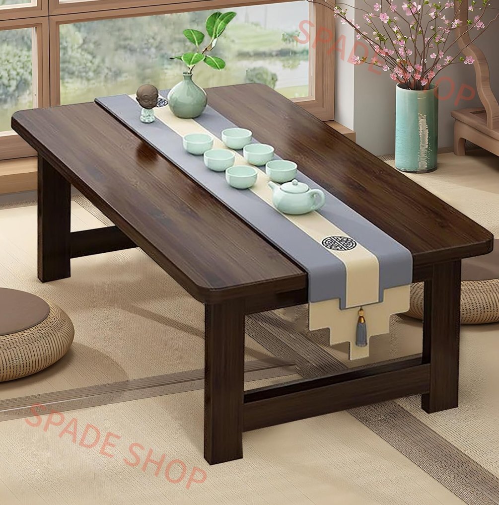 ーテーブル 小さいテーブル 和風の小さなコーヒーテーブル 折りたたみローテーブル竹木製 折りたたみコーヒーテーブル小型アパートリビング拍卖