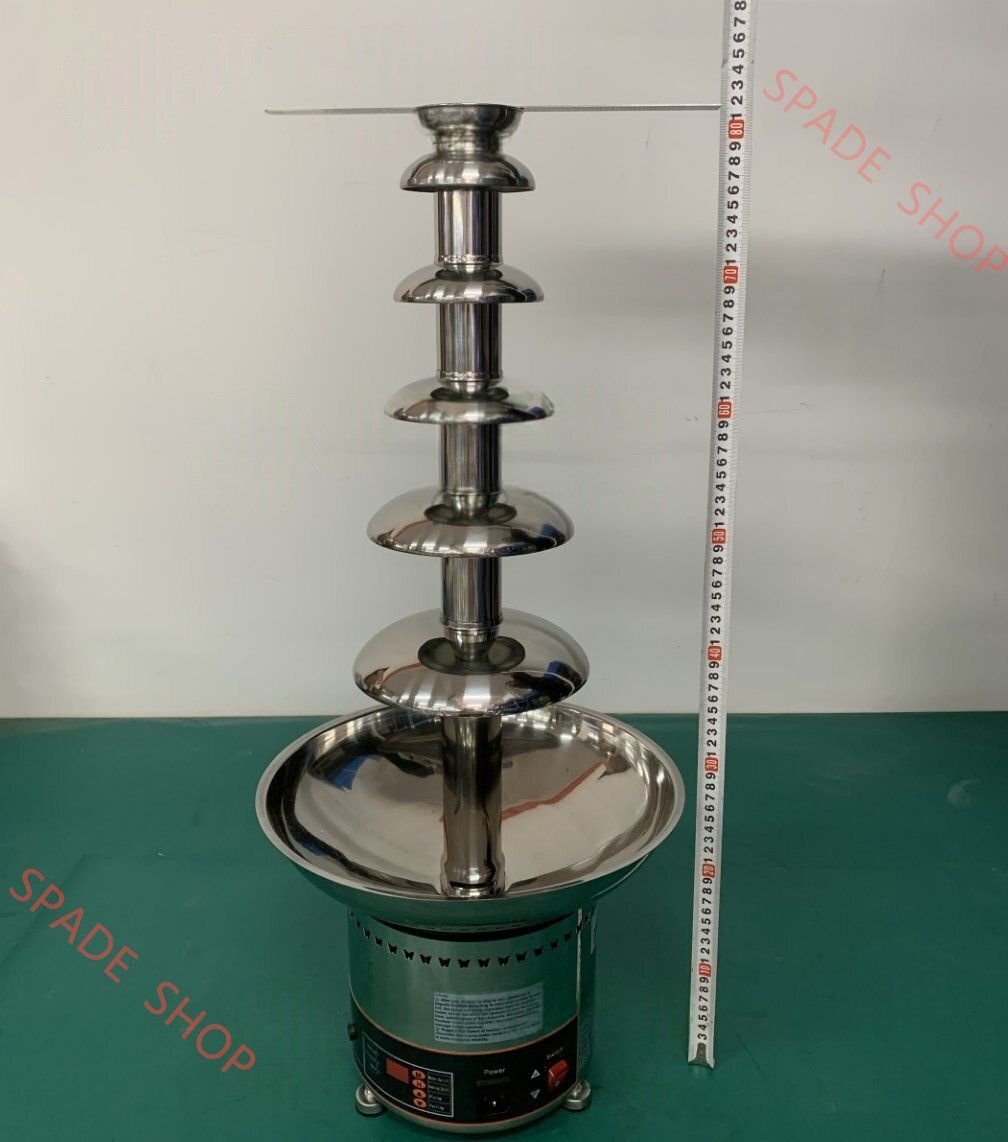 業務用チョコレートファウンテン チョコレートフォンデュ チョコレートマウンテン 6層 単相 100V拍卖