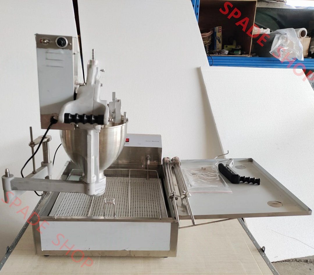 電動 業務用ドーナツ製造機 ドーナツメーカー ドーナツフライヤー 厚さ調節可能 単相 200V_業務用拍卖