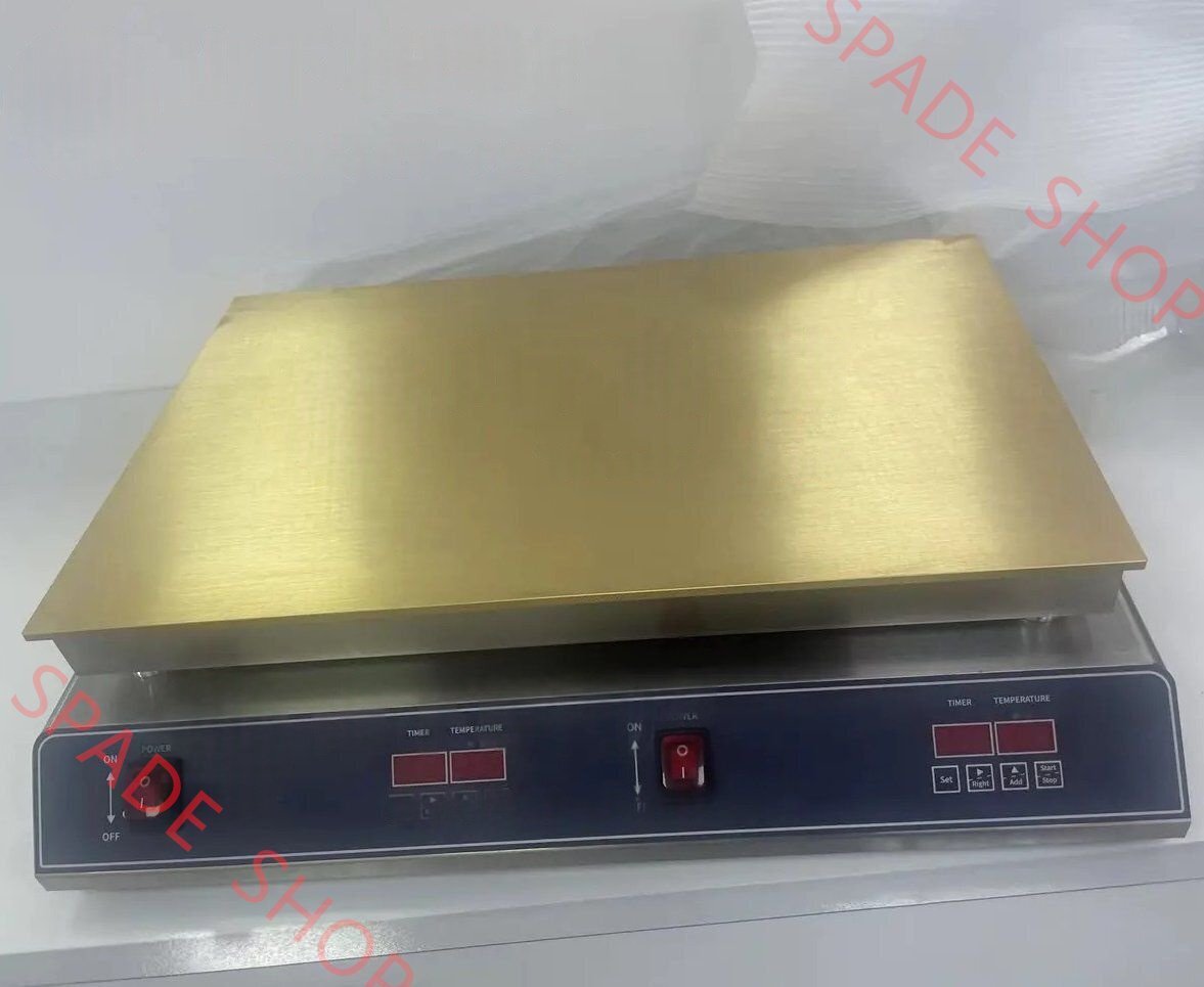 銅板グリドル ホットステージ ホットケーキ焼き機 64×46×17cm 鏡面ステンレス 蓋付き 単相 100V拍卖