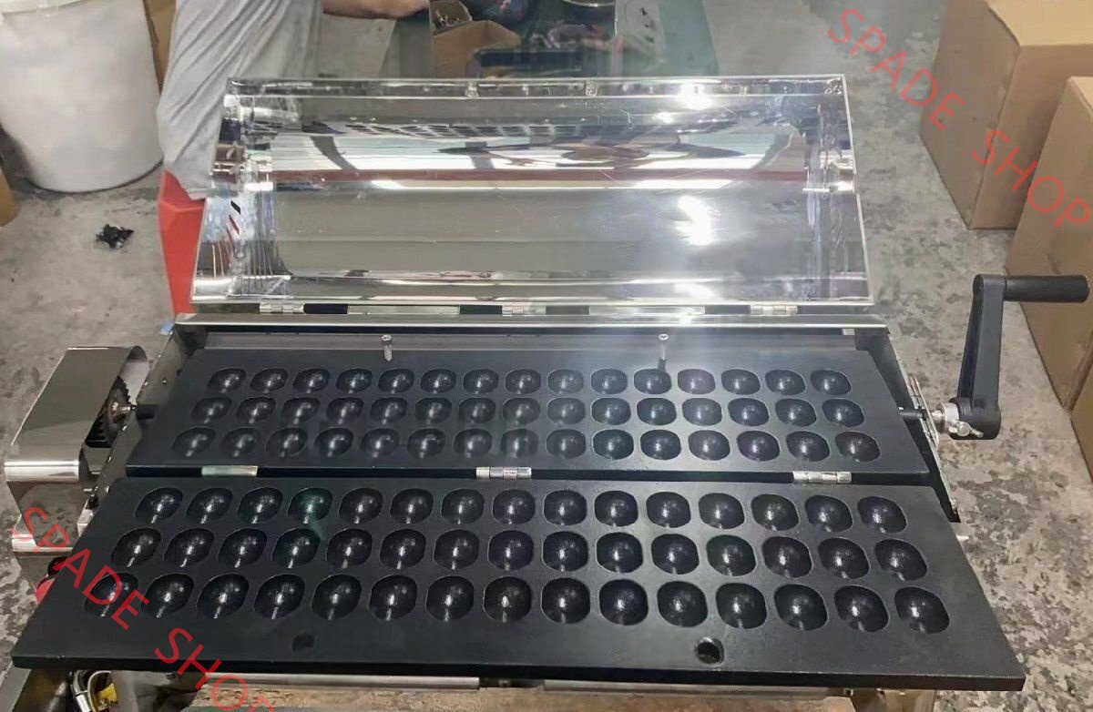 業務用ベビーカステラ機 45穴 ガス式 俵型 ベビーカステラ ベビーカステラ焼き_厨房機器_飲食店拍卖