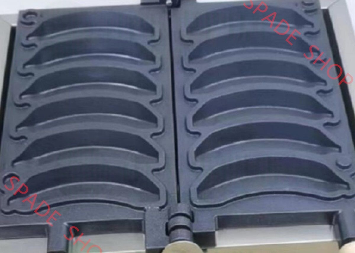 LPガス バナナ型 ワッフルベーカー ワッフル メーカー 焼成取数6個 LPガス式_業務用_厨房機器拍卖