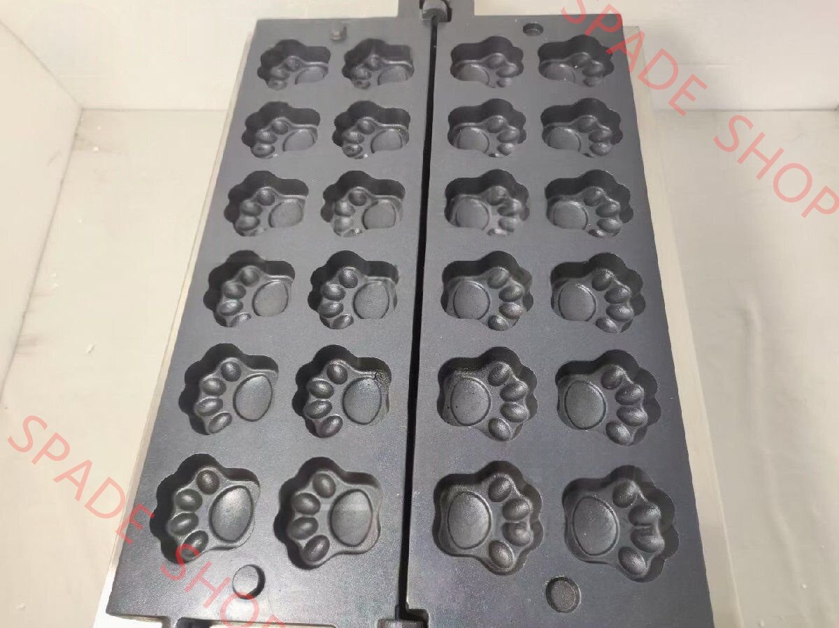 熊の手のベビーカステラ 熊の手焼き機 12穴 万能焼ガスLPガス式業務用飲食店店舗用品屋台出店拍卖