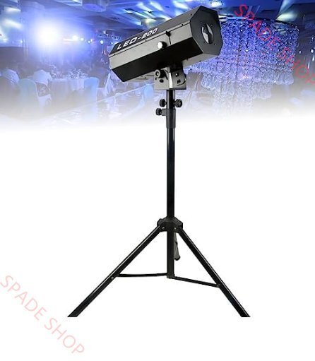 LEDフォロースポットライト、LEDスポットライト手動制御ステージスポットライトスタンド調節可能な絞り、DJウォッシュライトフォロー集束ラ拍卖