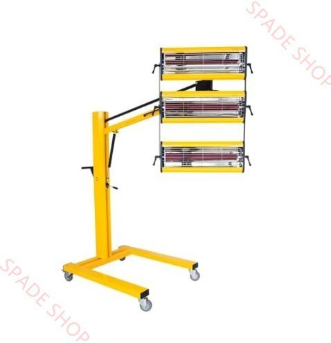 赤外線ペイントランプ 短波赤外線車暖房ランプ、自動車コーティングに適した塗料乾燥機 多機能赤外線ペイント 乾燥機車の塗装 温度調節可能拍卖