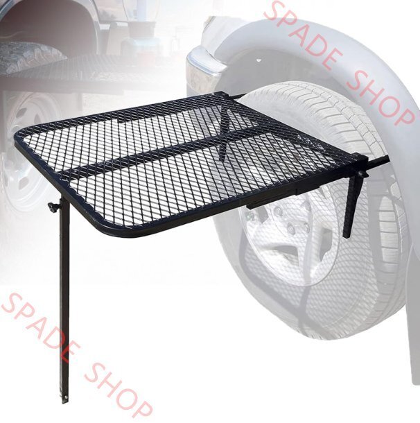 ポータブルカータイヤピクニックテーブル70 * 50cmアウトドアアドベンチャー軽量ダイニングテーブル高さ調節可能ィーガーデンバーベキュー拍卖