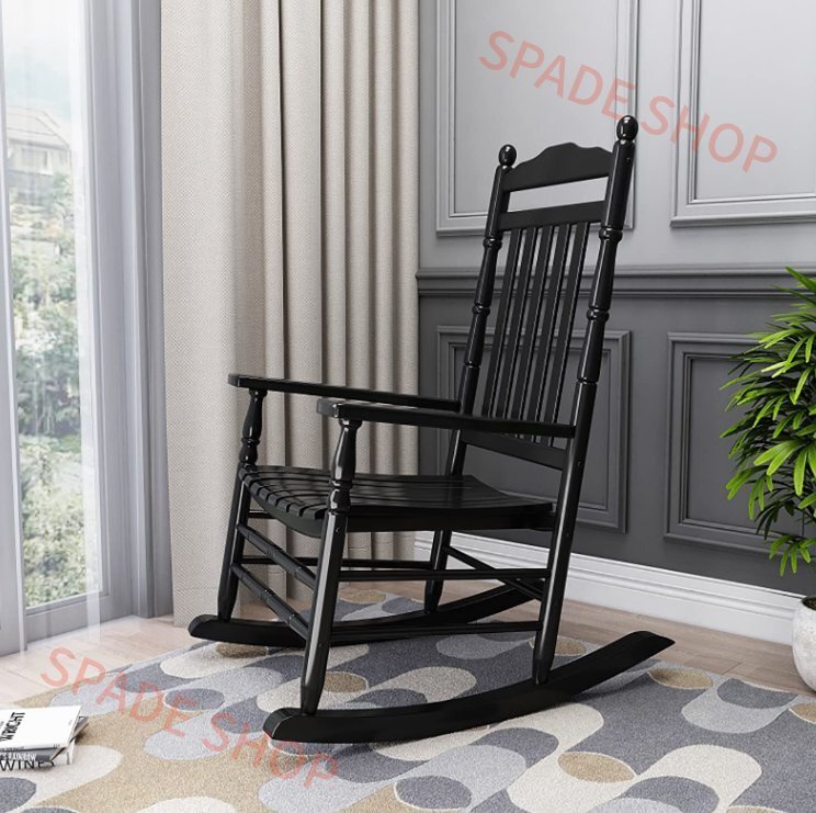 木製ロッキングチェア ロッキングチェア リクライニングチェア 多機能ロッキングチェア 屋外ロッキン拍卖