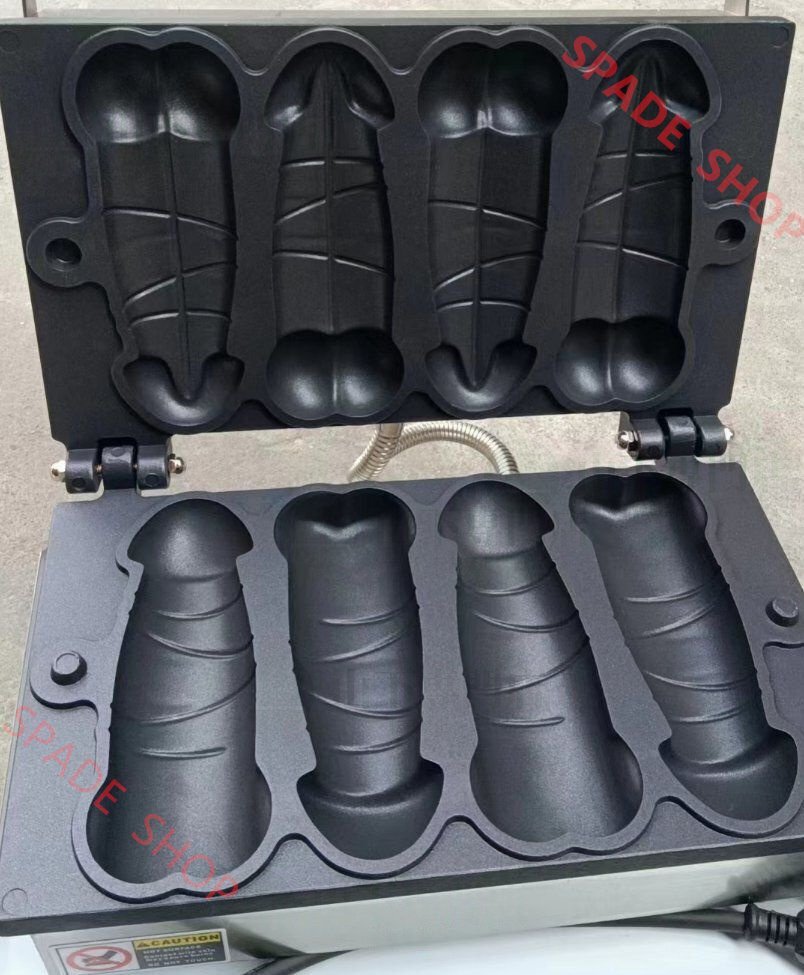 電気 ガーマン-ペニス製造機 スティックワッフル マシン ワッフルメーカー 単相 1 00V 業務用拍卖