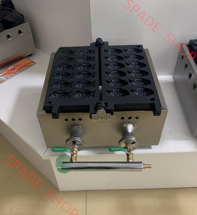 LPガス ミニたい焼き器 12匹焼ける!タイ焼き 鯛焼き ガス式_業務用_飲食店_店舗用品_屋台_出店拍卖