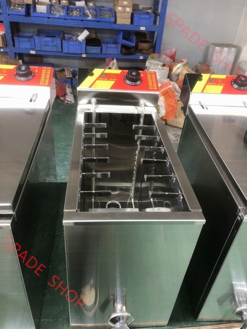 電気ディープフライヤー 大容量 25L 12フック付き 単相 100V _業務用_飲食店_店舗用品_屋台拍卖