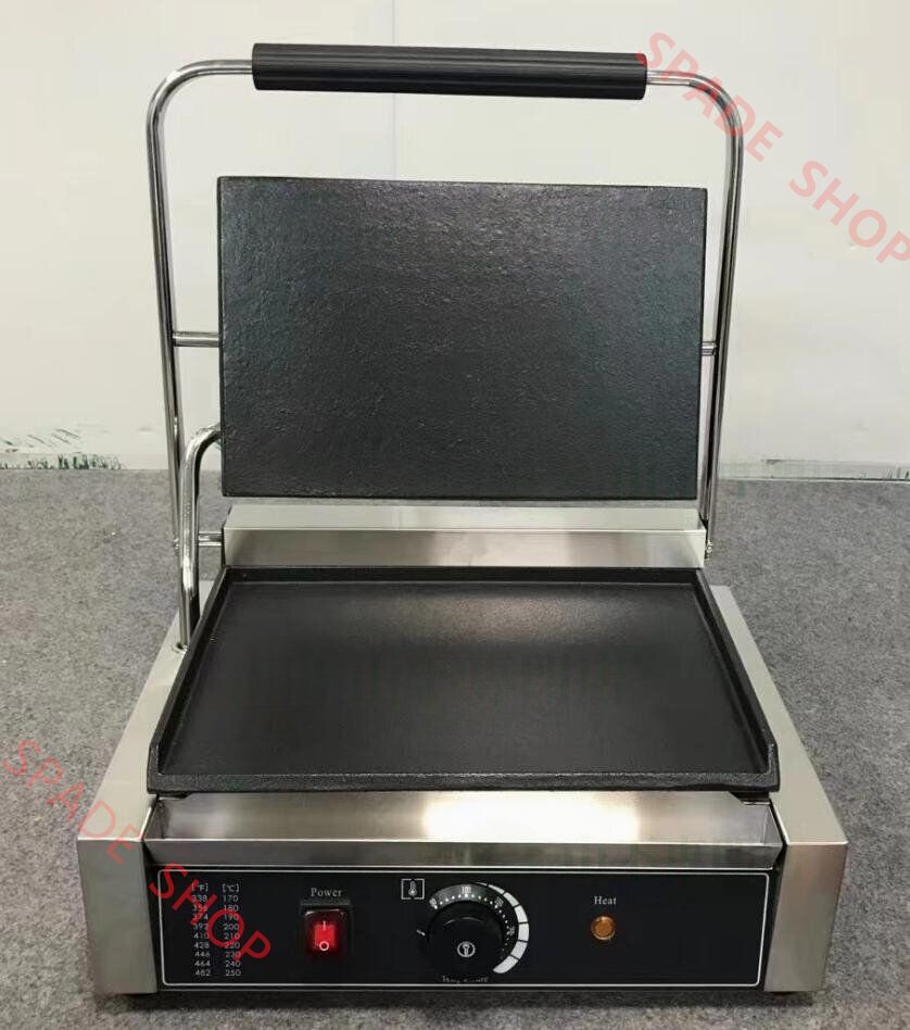 電気 パニーニクッカー パニーニメーカー 平面 プレスグリル ホットサンド 大サイズ 単相100V拍卖