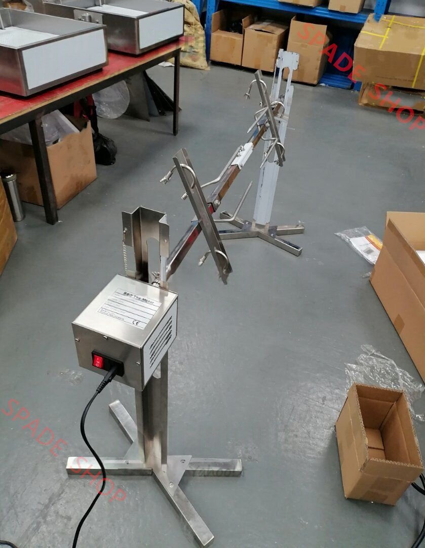 電動バーベキュー串 ローリングー 自動バーベキューグリル 野外料理 BBQ 羊丸焼き器具 100V拍卖