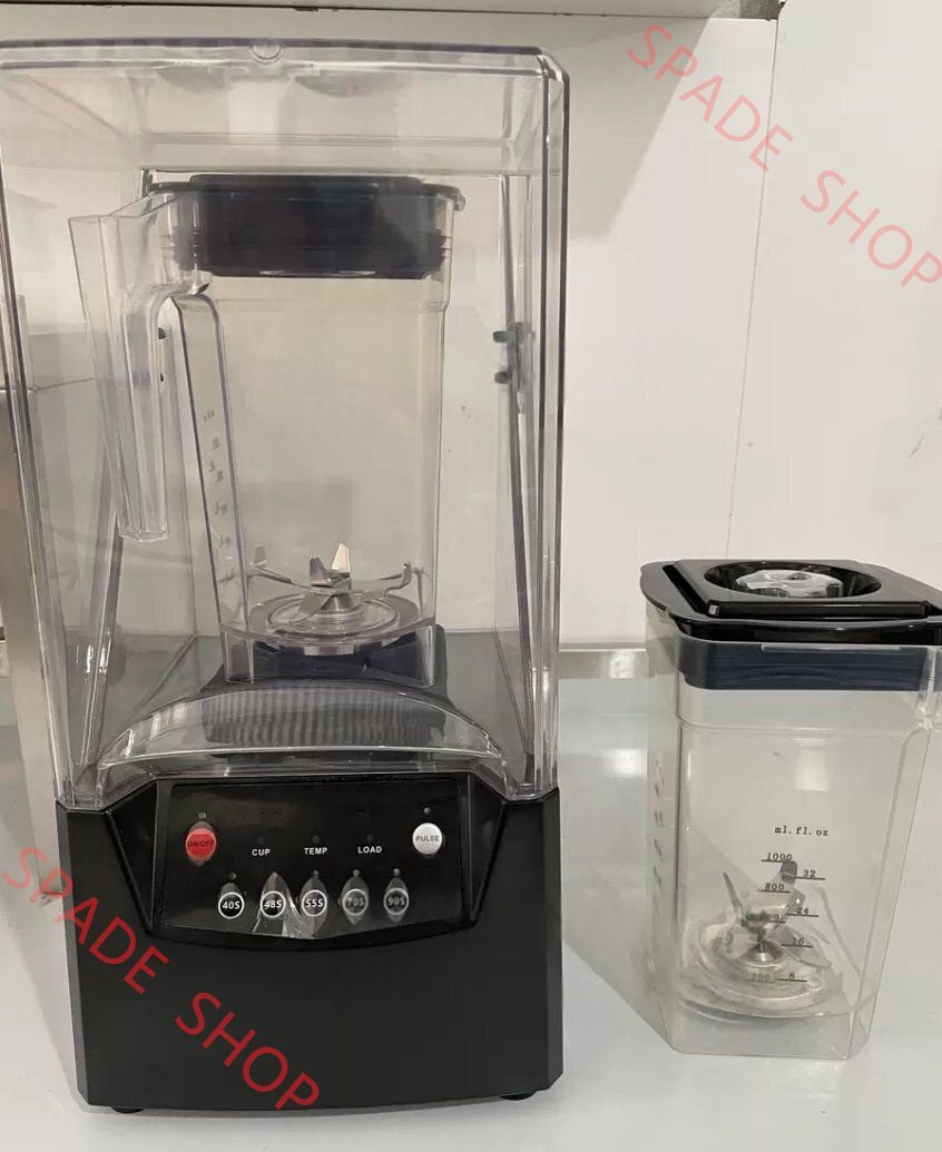 ミキサー ブレンダー 2L 氷も砕ける ジュース 多機能 ダブルカップ搭載 単相 100V_業務用_飲食店拍卖