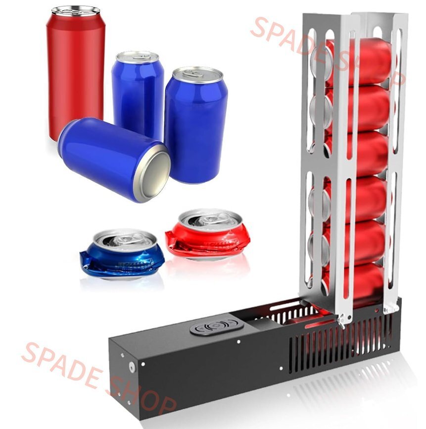 電動缶破砕機 電動缶クラッシャー 缶潰し機 ペットボトル 圧縮 空き缶潰し器 アルミ缶潰し ペットボトル 圧縮 金属缶クラッシャー 省力 使拍卖