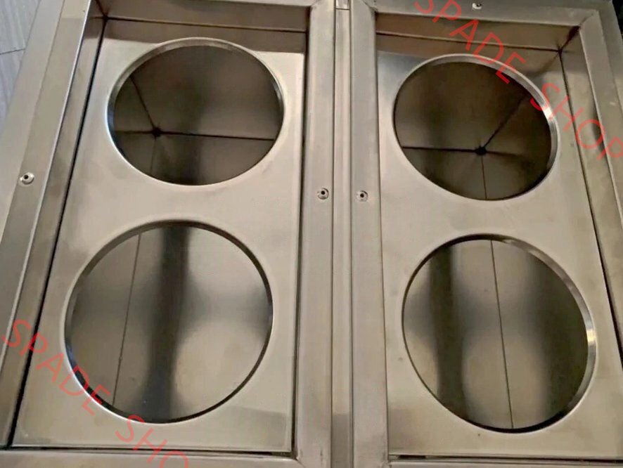 ガス 茹で麺機 ゆで麺器 ガスゆで麺機 卓上型 2槽 テボ4点付き LPガス式_厨房_業務_飲食拍卖