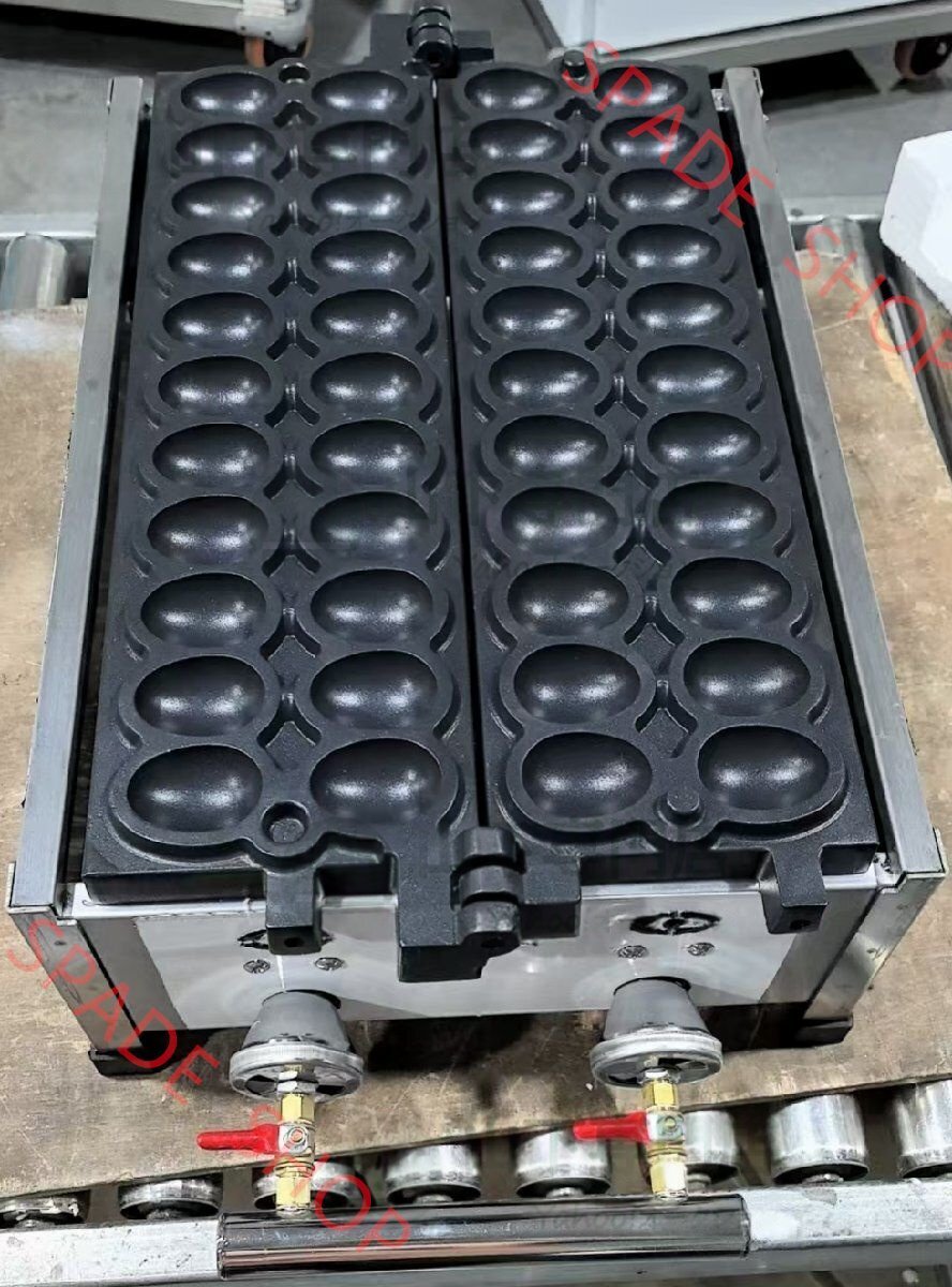 LPガス 卵型のベビーカステラ ベビーカステラ機 22ピース LPガス式_業務用_厨房機器拍卖