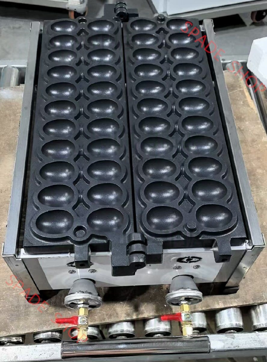 LPガス 卵型のベビーカステラ ベビーカステラ機 22ピース LPガス式/業務用/厨房機器拍卖