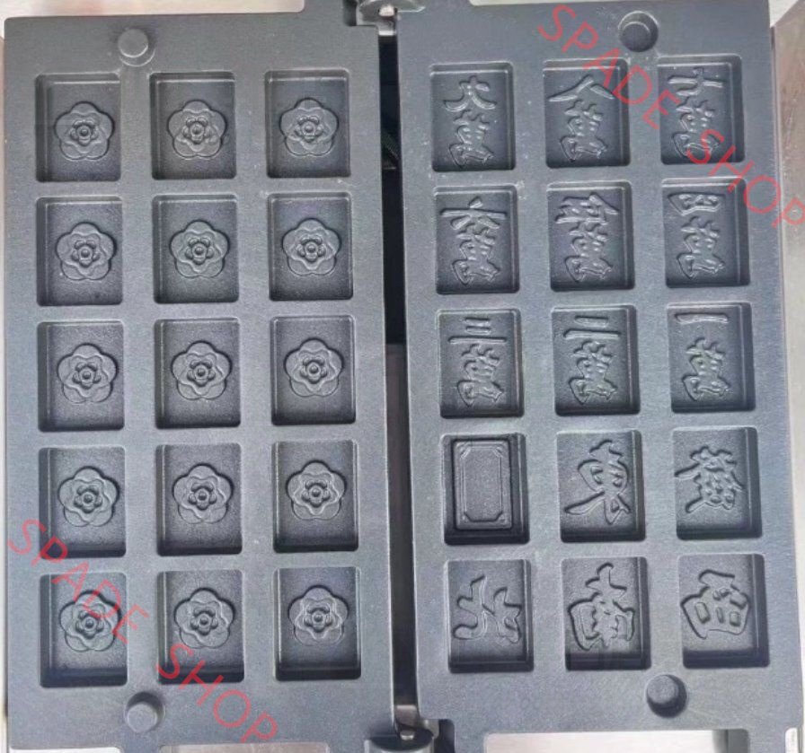 麻雀のベビーカステラ 麻雀焼き機 15穴 LPガス式_業務用_飲食店_店舗用品_屋台_出店拍卖