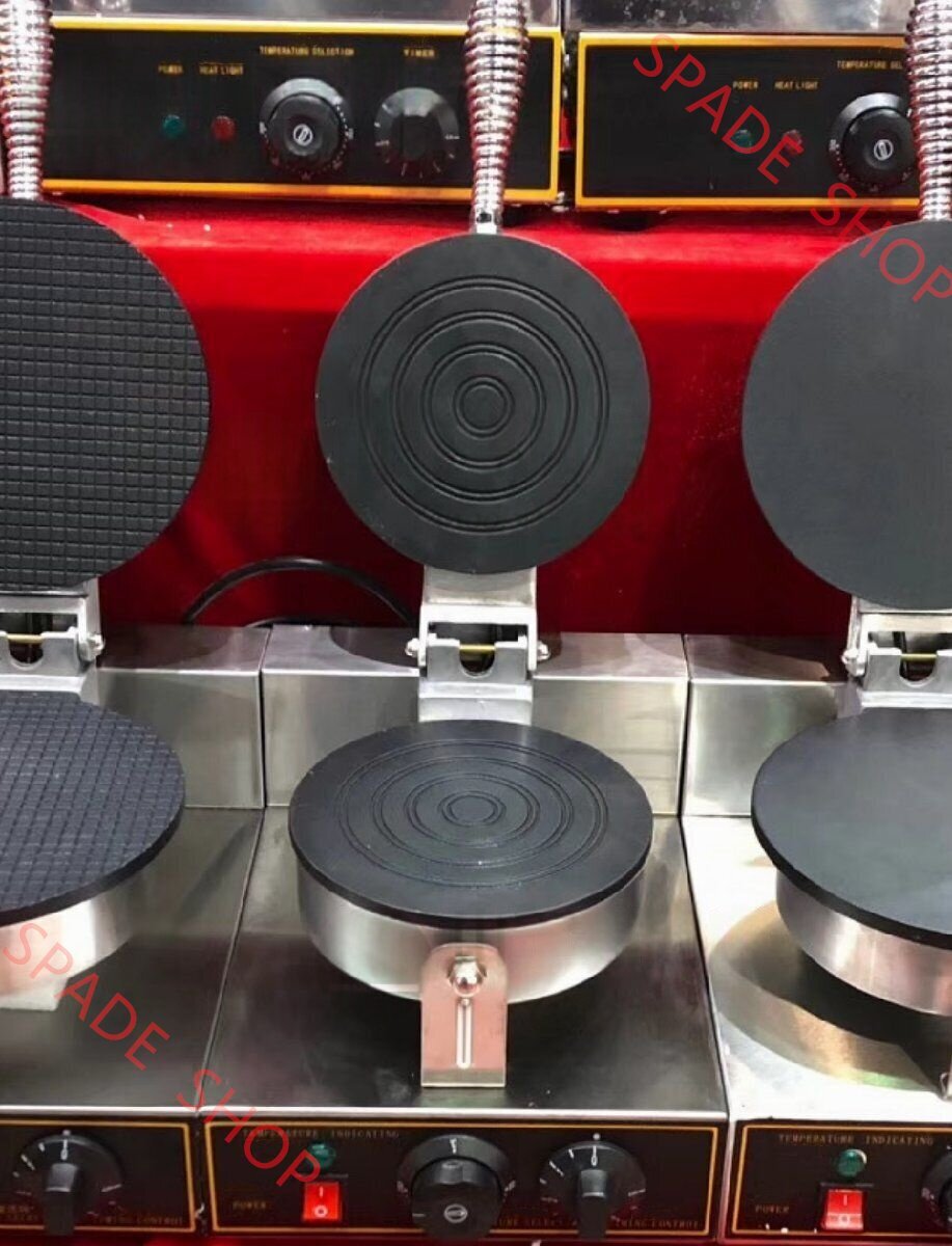 アイスクリームコーンワッフルコーンメーカー エッグロールメーカー 単相100V業務用厨房機器拍卖