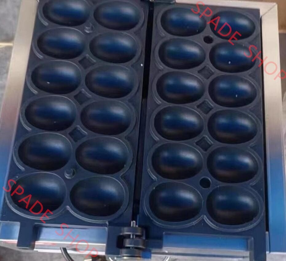 笑顔 ベビーカステラメーカー 笑顔のケーキ 12ピース 笑顔の焼き印が付属 単相 100V_業務用_飲食店拍卖