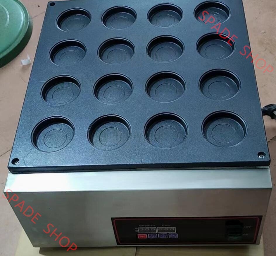 16穴 大判焼器 大判焼き 大判焼機 今川焼 デジタルディスプレイ付き 単相 200V 厨房_業務拍卖