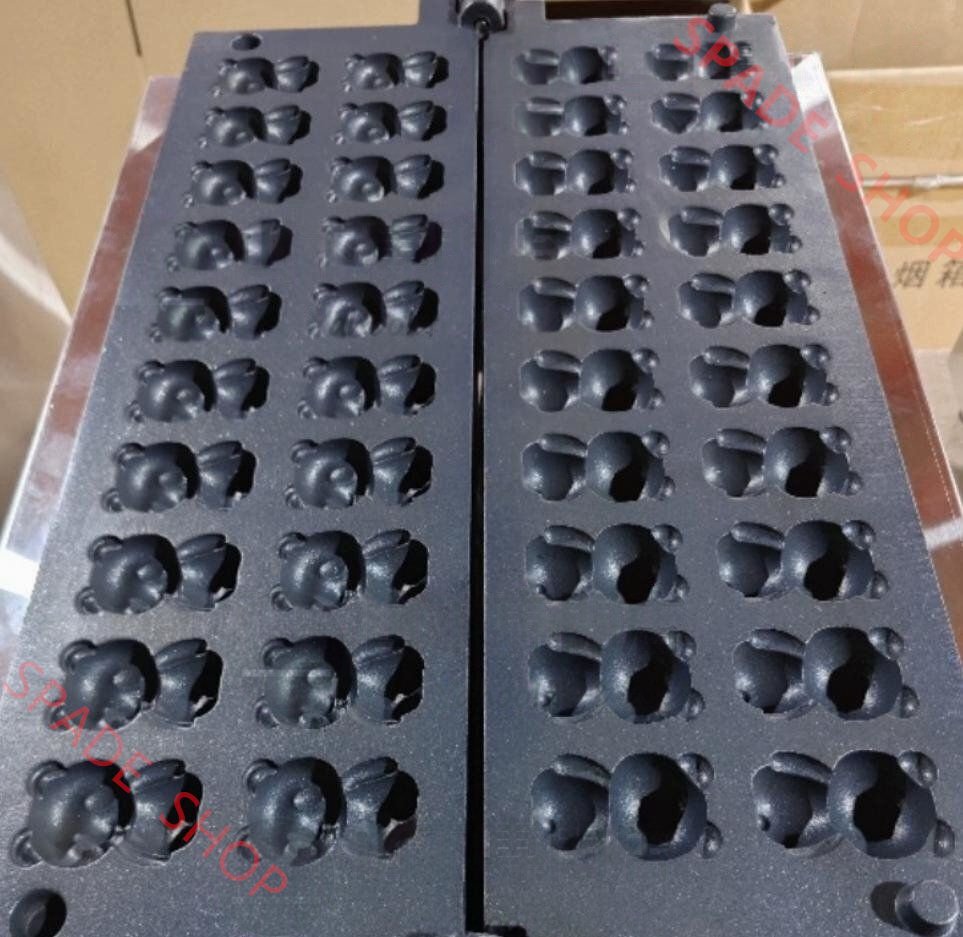 電気 パンダのベビーカステラ パンダ焼き機 20穴 単相 1 00V業務用厨房機器飲食店店舗用品拍卖