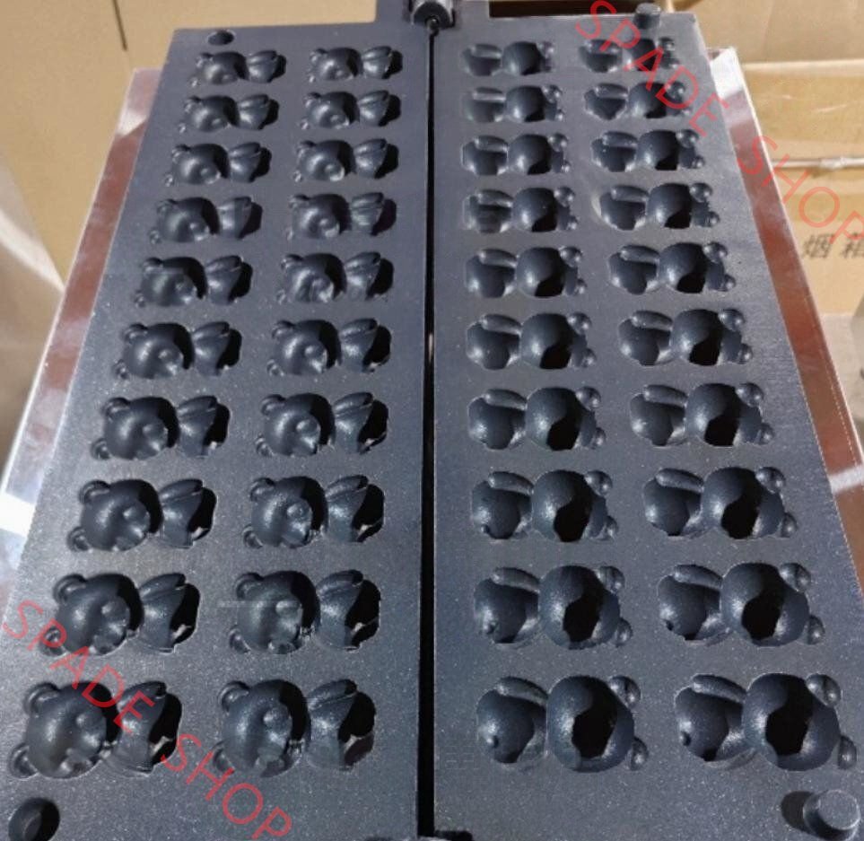 パンダのベビーカステラ パンダ焼き機 20穴 万能焼ガスLPガス式_業務用_飲食店_店舗用品_屋台_出店拍卖