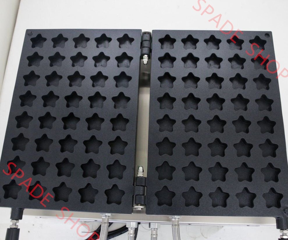 五芒星のベビーカステラ 万能焼き 40ピース デジタルディスプレイ付き 単相100V_業務用_厨房機器拍卖