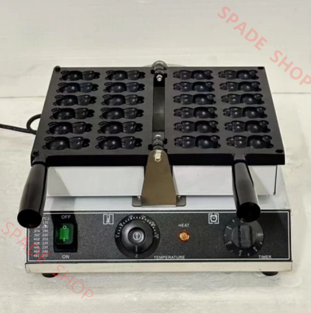 電気 パンダのベビーカステラ パンダ焼き機 12穴 単相 1 00V_業務用_厨房機器_飲食店_店舗用品拍卖