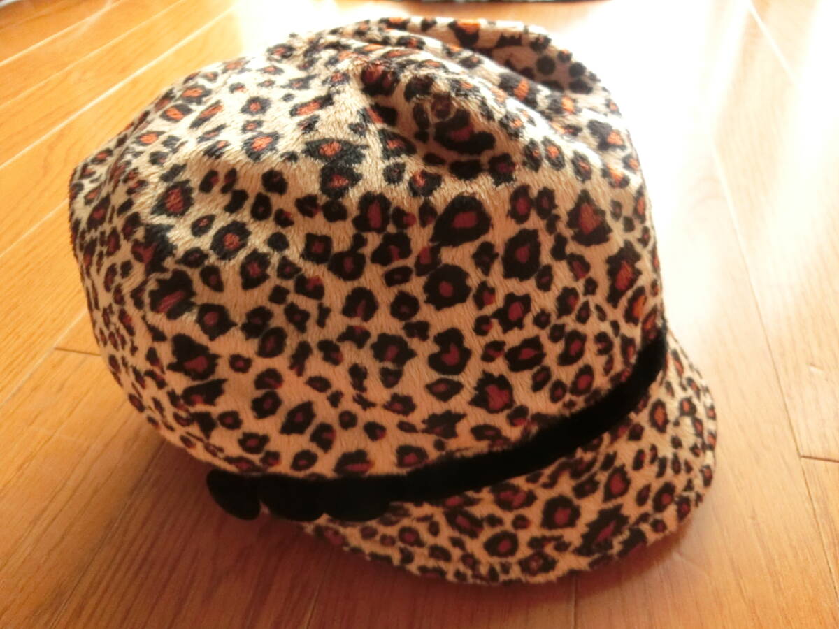 美品◆USA発サンディエゴハット◆San Diego Hat◆ヒョウ柄◆キッズ帽子 拍卖