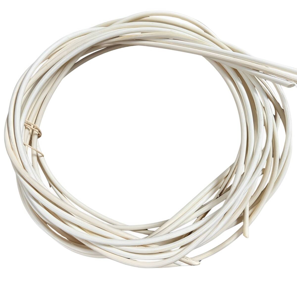 藤 ラタン 丸芯 diy 自然 手芸 キット ナチュラル かご 5.0mm 250g拍卖