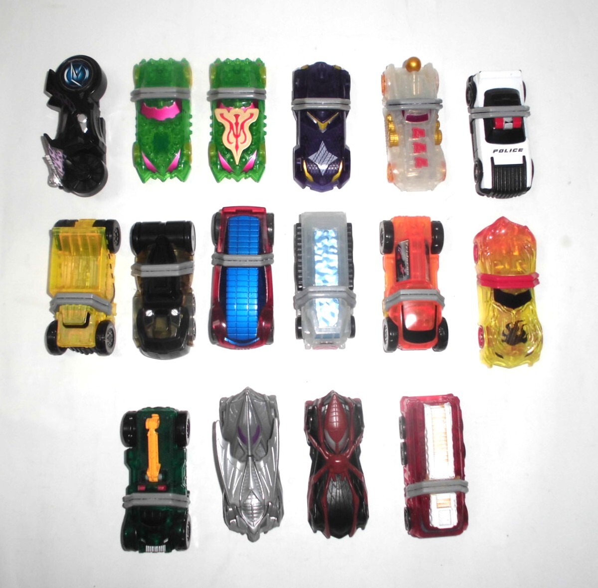 X167 仮面ライダードライブ シフトカー SG C 16種 USED拍卖