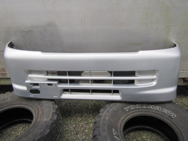 【個人宅配送不可】ダイハツ ハイゼット S200P H17年式 ■フロントバンパー 【S31/シルバー】 中古 ★213540拍卖