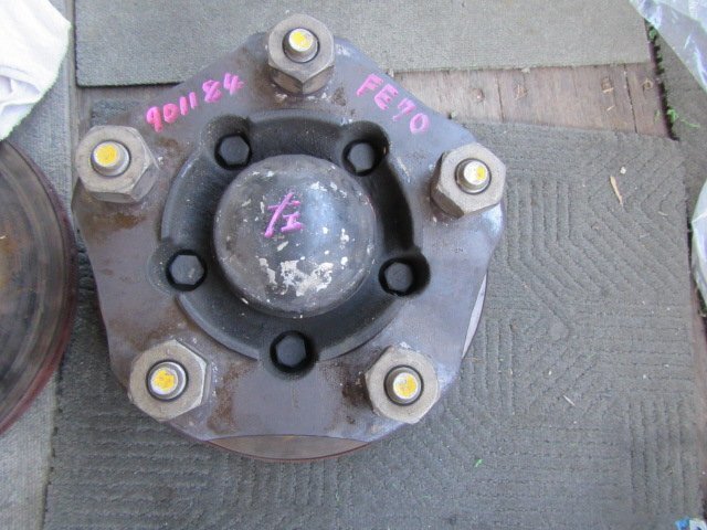 三菱 キャンター FE70D H20年式 ■左フロントディスクローター ■中古 ★901184拍卖