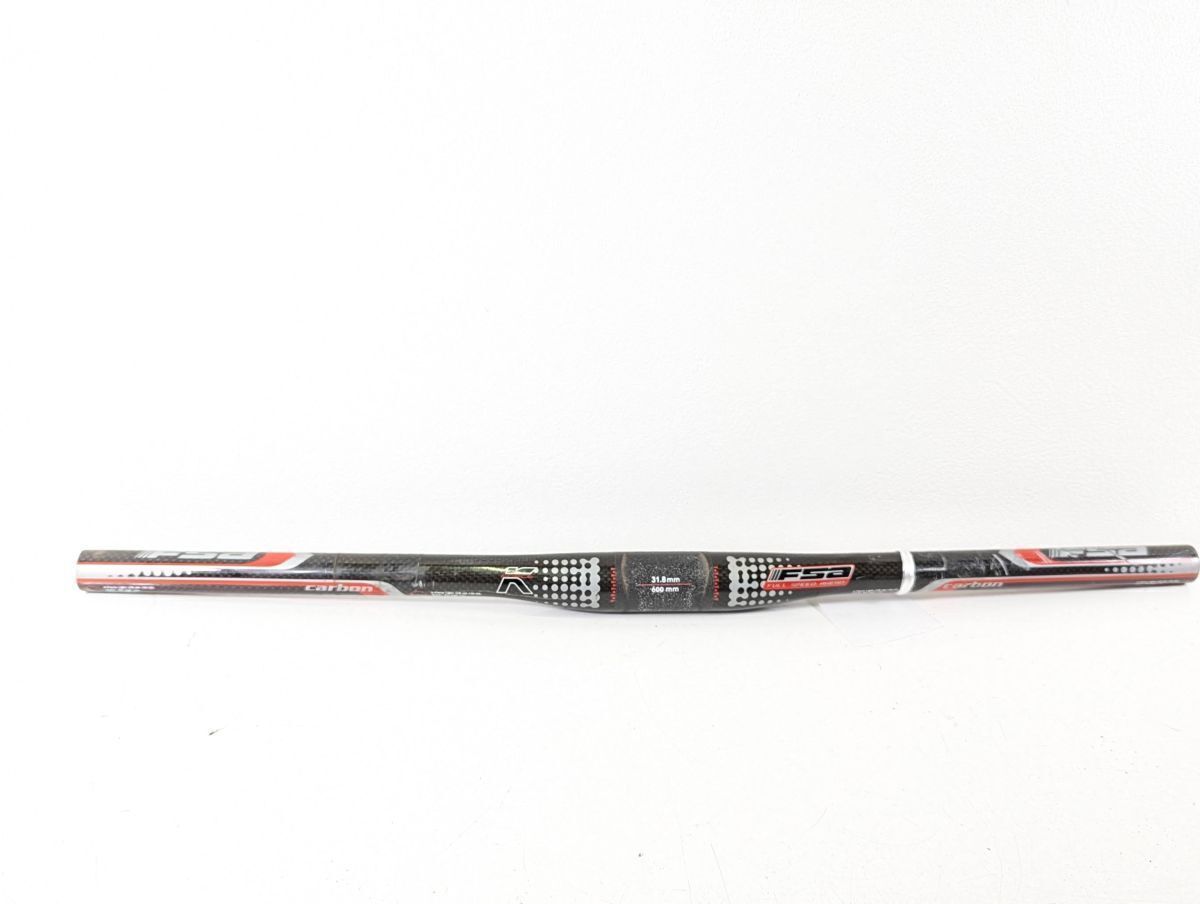 【並品】FSA K force 31.8mm 600mm カーボン フラットハンドル HD250705V拍卖