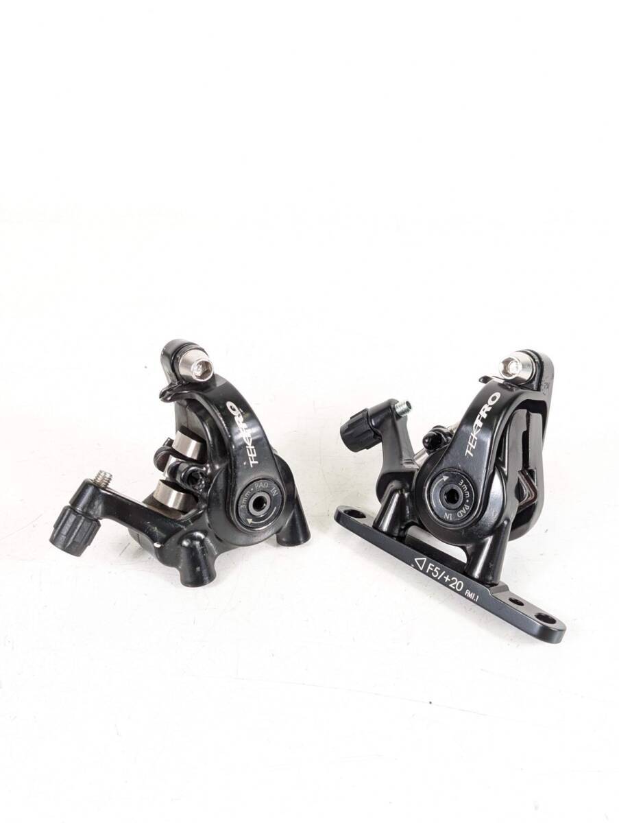 【並品】Tektro MD C550 デュアルピストン フラットマウント ディスクブレーキ BR251006B拍卖